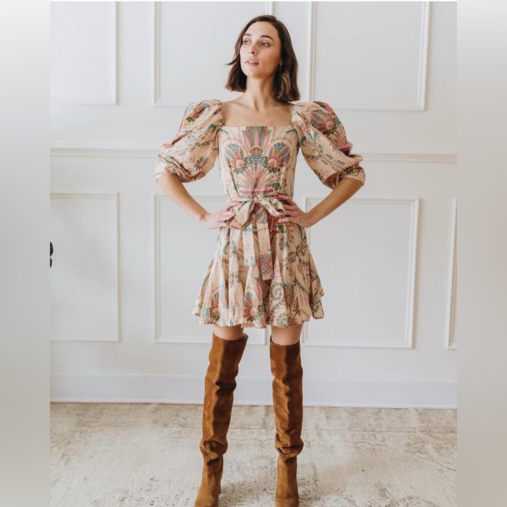 Mille Anais Dress, Versailles (with belt)